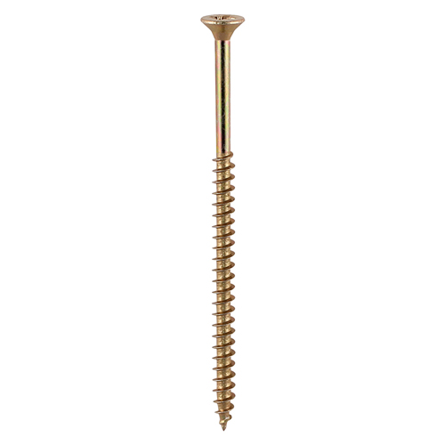 TIMCO Solo Woodscrews - PZ - Double Countersunk - Yellow 5.0 x 100